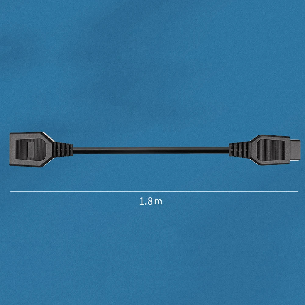 SEGA Mega Drive 2 Extension Cable – 9-Pin 1.8m Controller Cord Controller Extension Cable HIP
