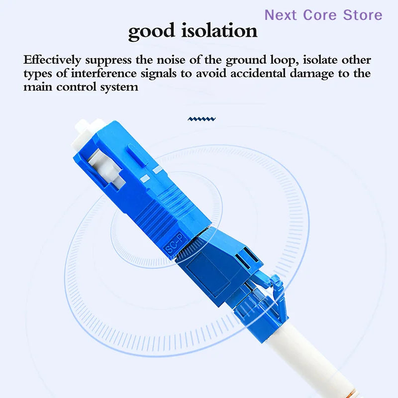 Male to LC Female Fiber Optic Hybrid Adapter Converter Fiber Optic Adapter HIP