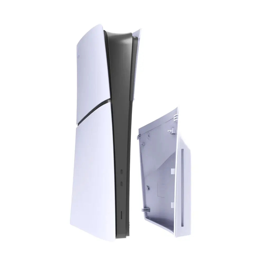 PS5 Slim White ABS Replacement Side Panel – Disc & Digital Console Replacement Panel HIP