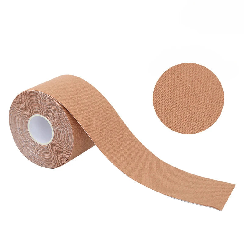 Face Lift Tape, Neck Tape, Facial Tape, Kinesiology Tape for Face Forehead Frown Eye Smile Line Mouth Lip Customer Cut 5cm Wide HIP Skin