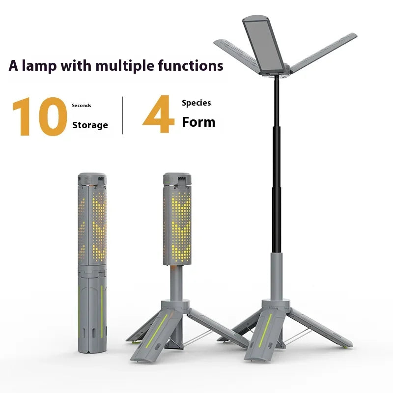 ESMARTER 3-LED Folding Camping Light – 720° Rotation Portable Camping Spotlight HIP