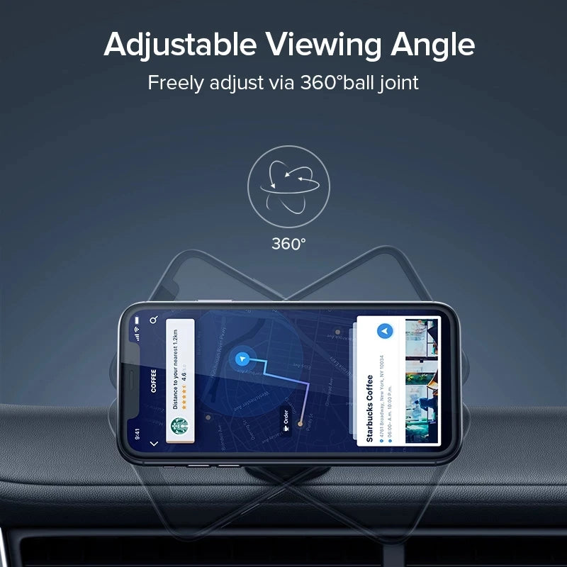 Magnetic Car Phone Holder – Universal Mount for iPhone & Android Car Phone Mount HIP