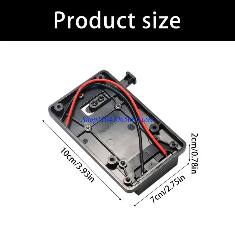 V Lock Mount Plate for Camera Fill Light – Aluminum Alloy Camera Light Mount HIP