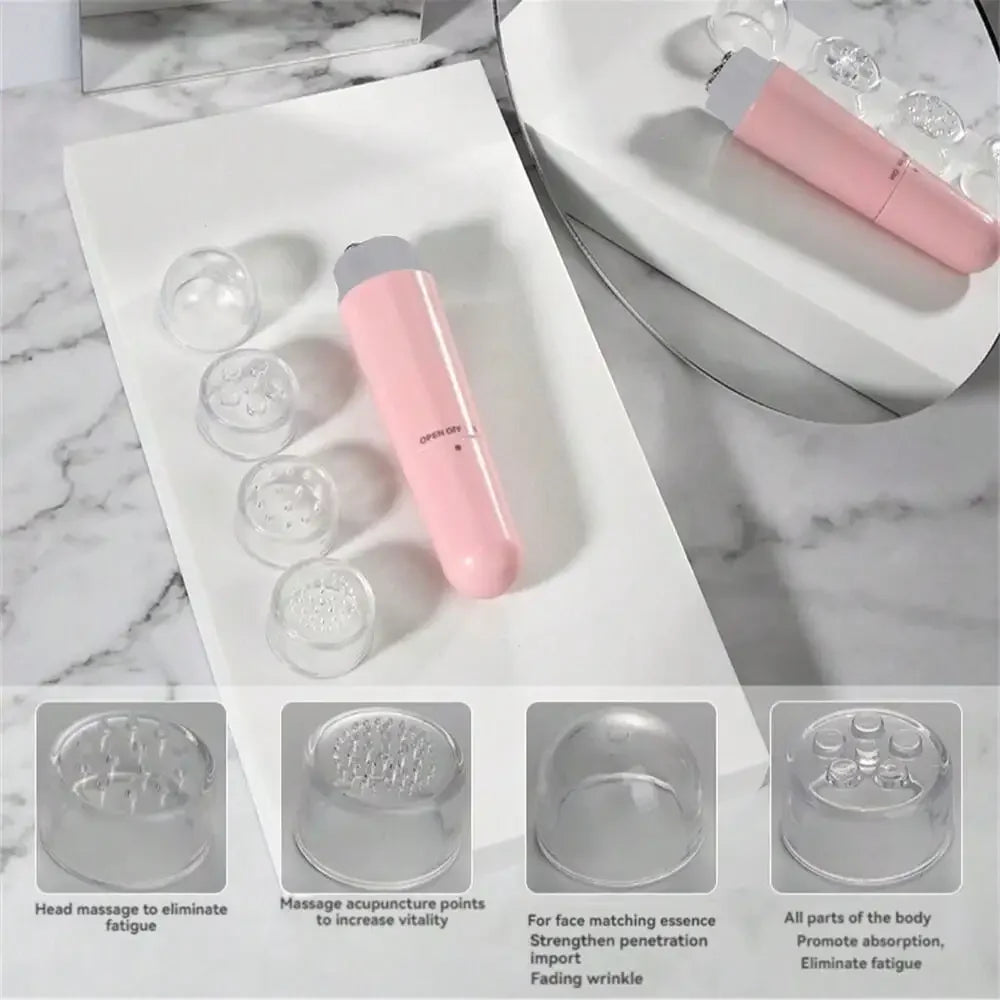 4-in-1 Mini Electric Eye & Facial Vibrating Massager Facial Massager Device HIP
