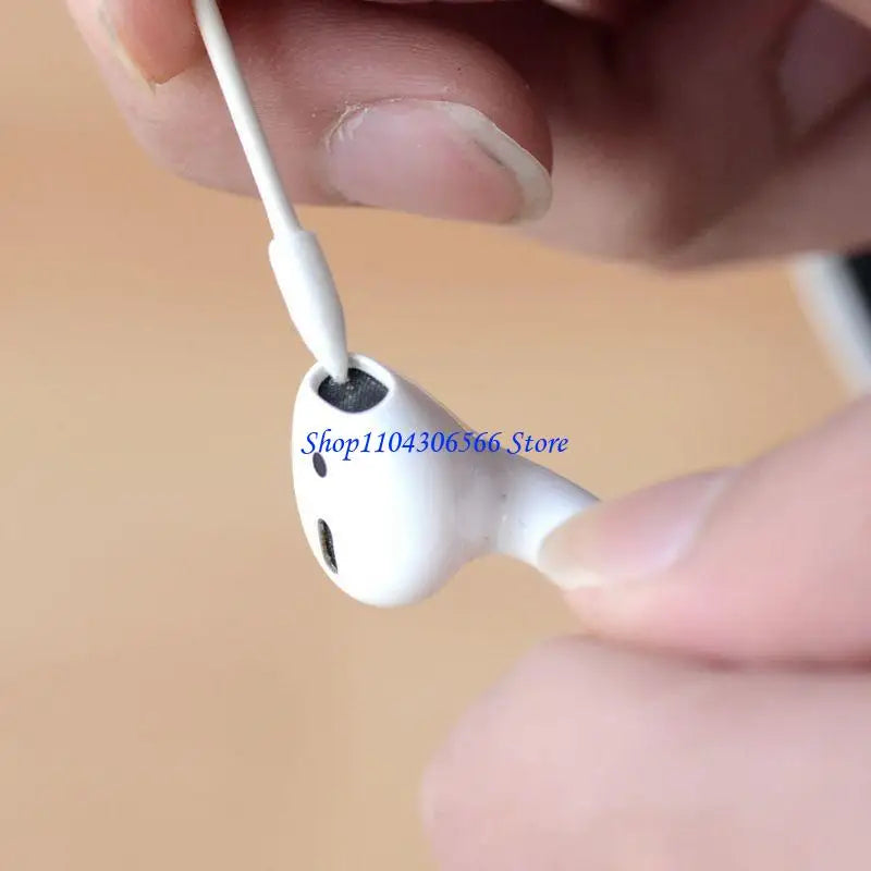 25-Pack Double Head Cotton Swabs for USB & Electronics Ports Electronics Cleaning Swabs HIP