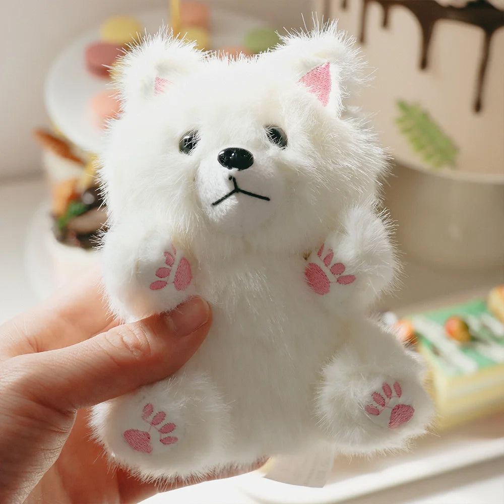 Samoyed Plush Toy – Realistic Soft Stuffed Dog Doll Stuffed Plush Toy HIP