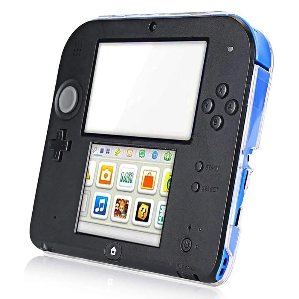 Crystal Clear Hard Shell Protective Case for Nintendo 2DS Console Protective Case HIP