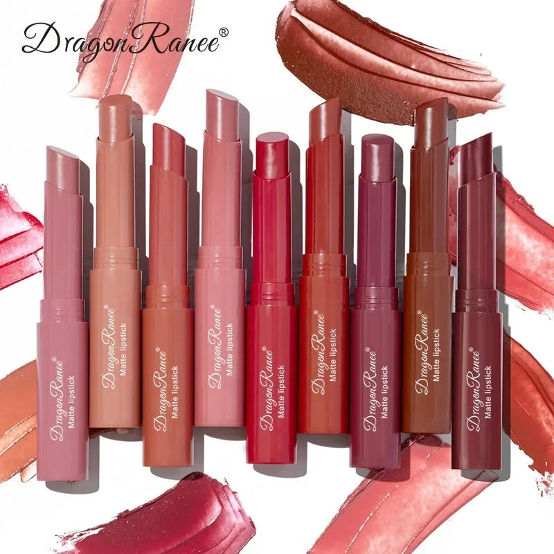 1/3pcs Nude Lipstick Crayon Long Lasting Matte Lipstick Pencil 24 Hours Waterproof Set Lip Moisturizer Colouring Lip Tint Stick HIP