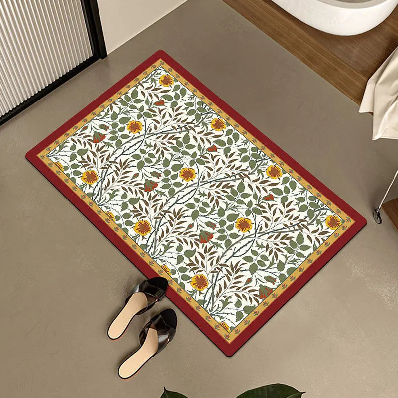 American Retro Anti-Slip Floor Mat – Washable Polyester Rug Anti-Slip Floor Mat HIP 5 50x80cm-Felt