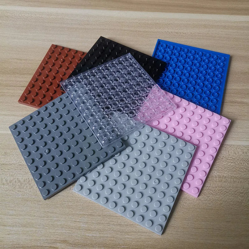 10x10 Dot DIY Building Block Base Plate 8x8cm – MOC Parts Building Block Base Plate HIP