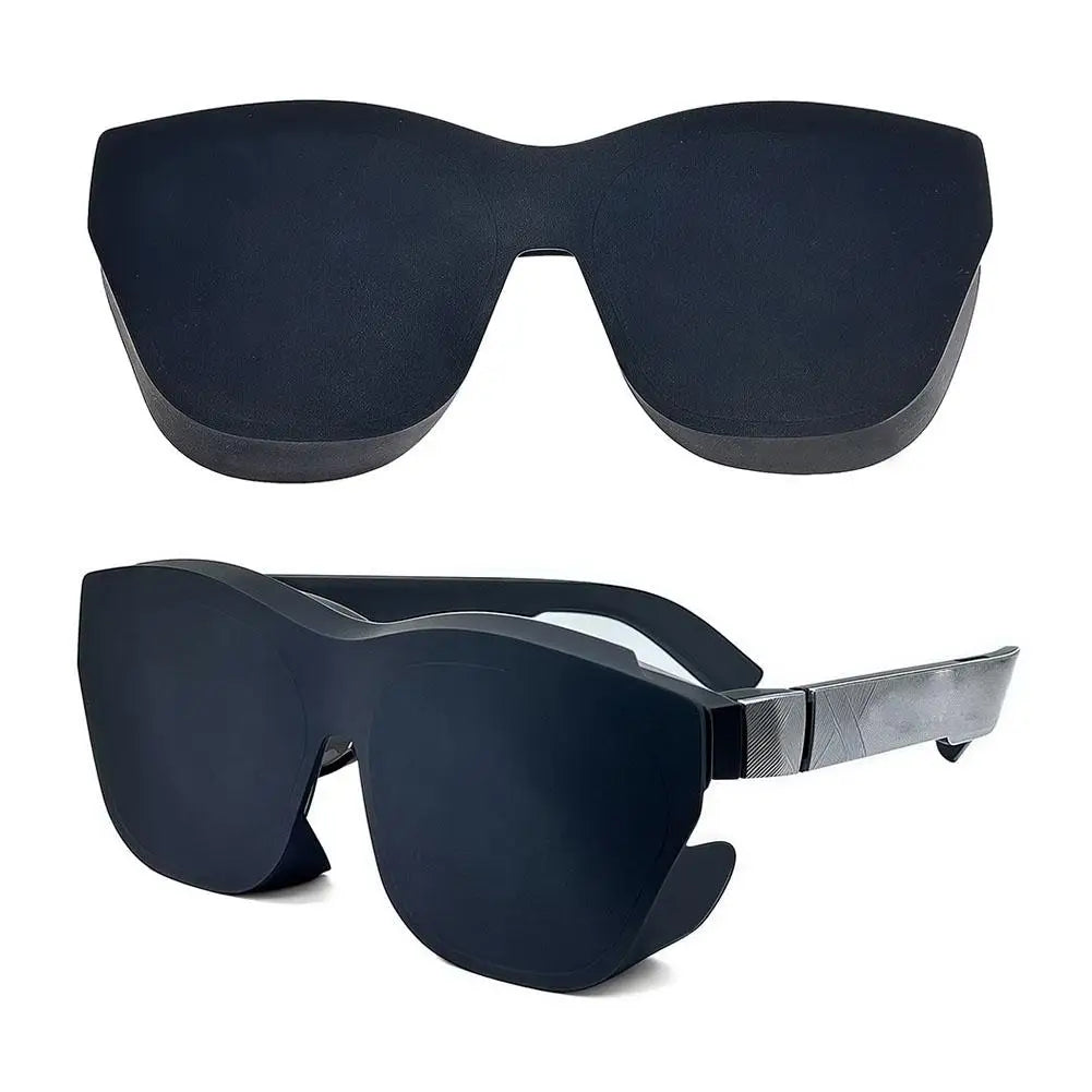 AI VR Glasses Lens Cover Dustproof Anti Scratch Protector Cap Headset Accessories Black Silicone Shade Mask Cover HIP