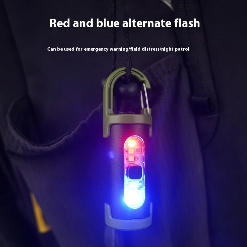 ESMARTER Mini COB Keychain Flashlight – 450 Lumen EDC Torch Keychain Flashlight HIP