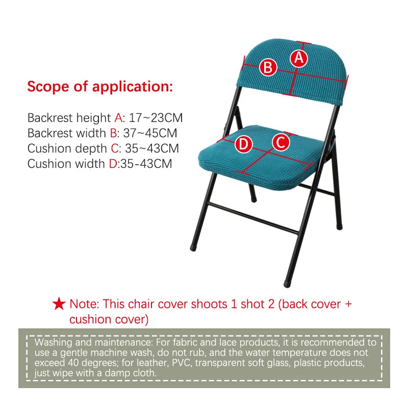 Elastic Chair Slipcover – Stretch Polyester Dustproof Cover Chair Slipcover HIP