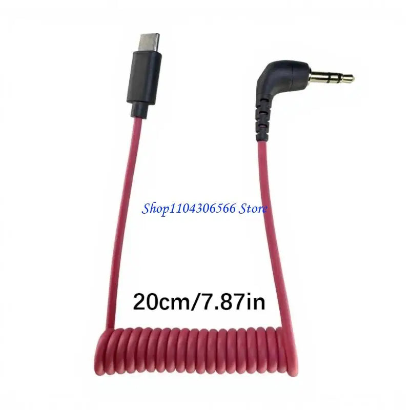 3.5mm to USB-C Cable for RODE Wireless GO/GO II | Lossless Audio Audio Adapter Cable HIP