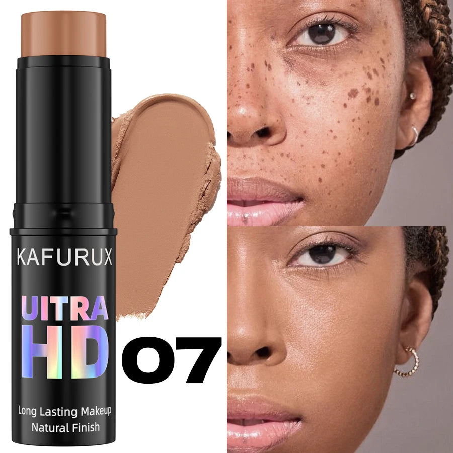 1PC Face Foudation Concealer Stick Long Lasting Dark Circles Corrector Contour Concearler Pen Korean Makeup for Women Face Cosme HIP 07