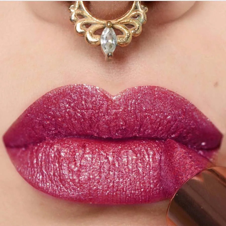 1PC Sexy Glitter Plumping Metallic Lipstick Moisturizer Lip Oil Transparent Fullness Lip Tint Gel Soft Tube Makeup for Women HIP