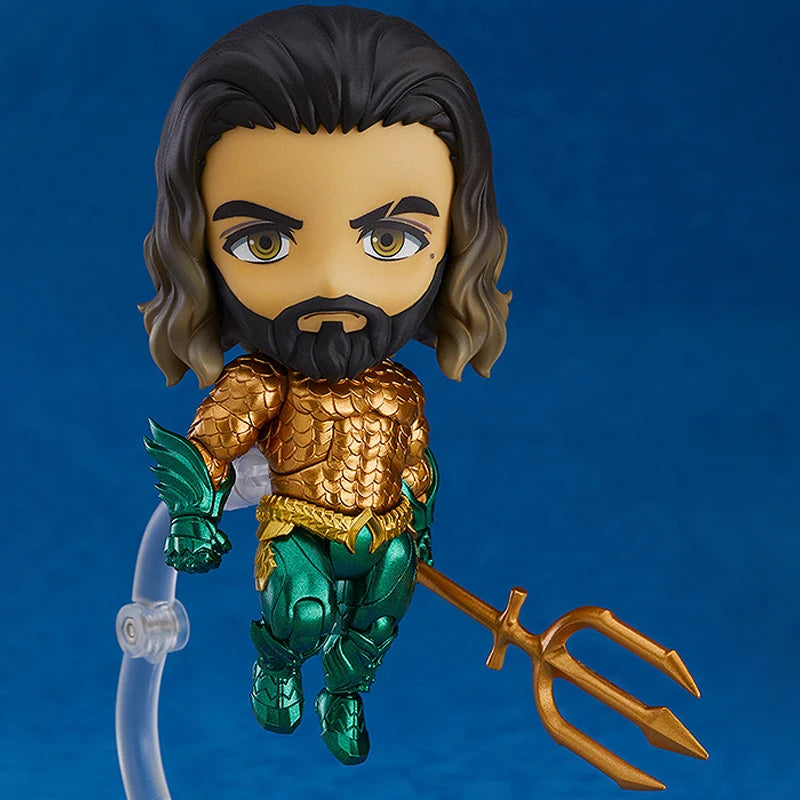 DC Aquaman Q Version Action Figure Statue – Collectible Gift Collectible Action Figure HIP With Box