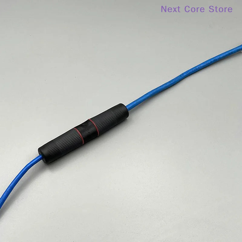 Waterproof RJ45 Ethernet Network Cable Extender Connector Network Cable Connector HIP