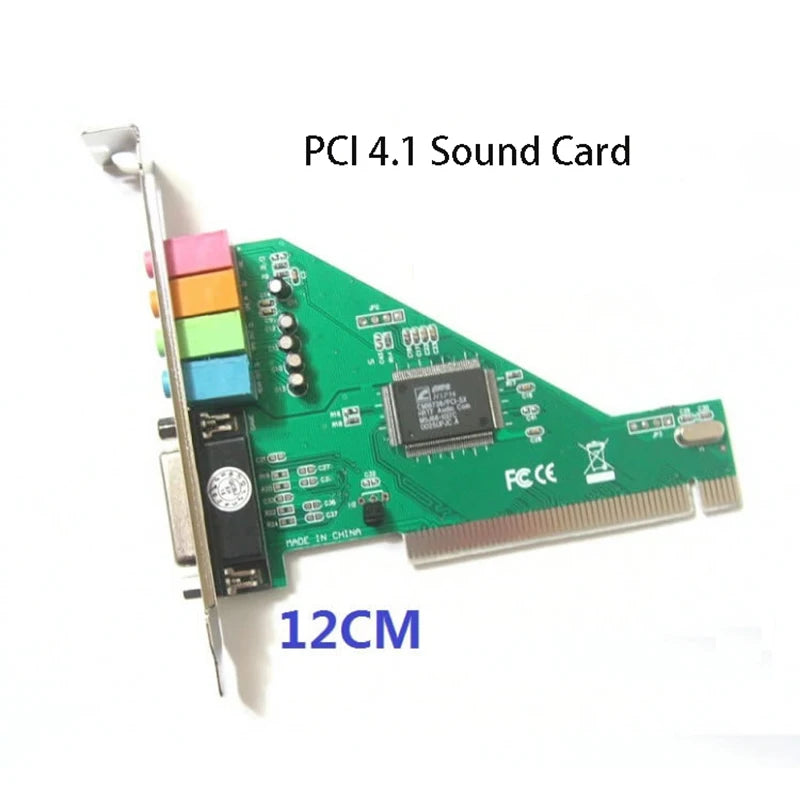 4.1 Channel PCI Sound Card CMI8738 – Internal Audio Adapter PC Internal PCI Sound Card HIP