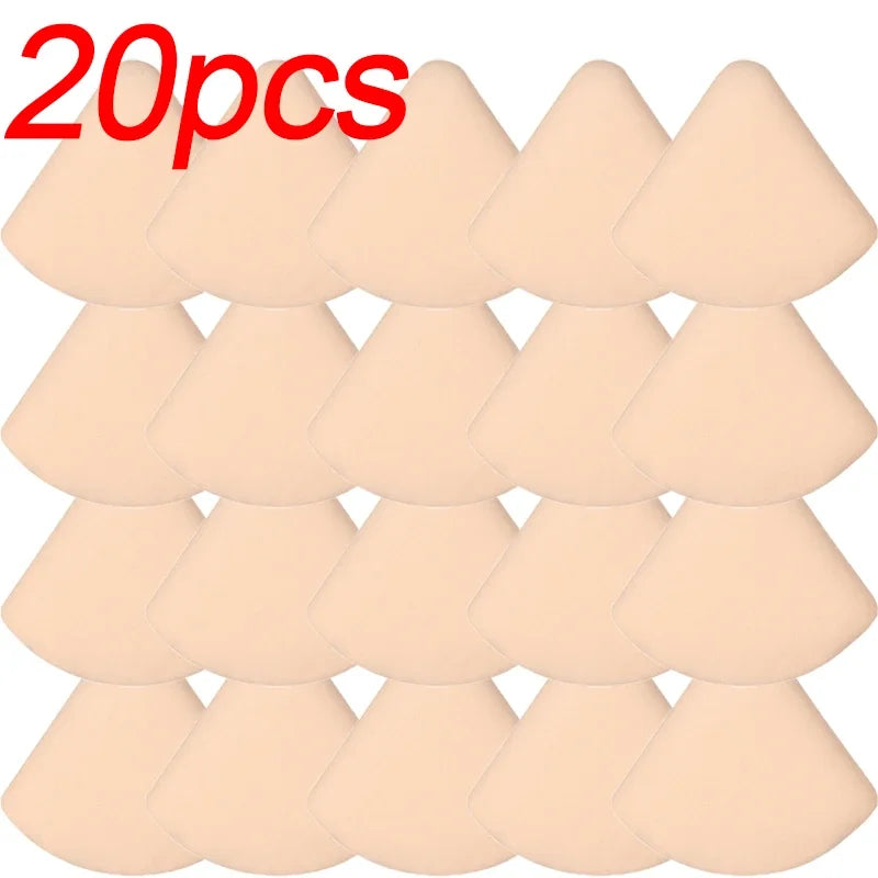 Soft Makeup Sponge Puff Set – Dry & Wet Foundation Blender Makeup Sponge Puff HIP C657-triangle 20pcs