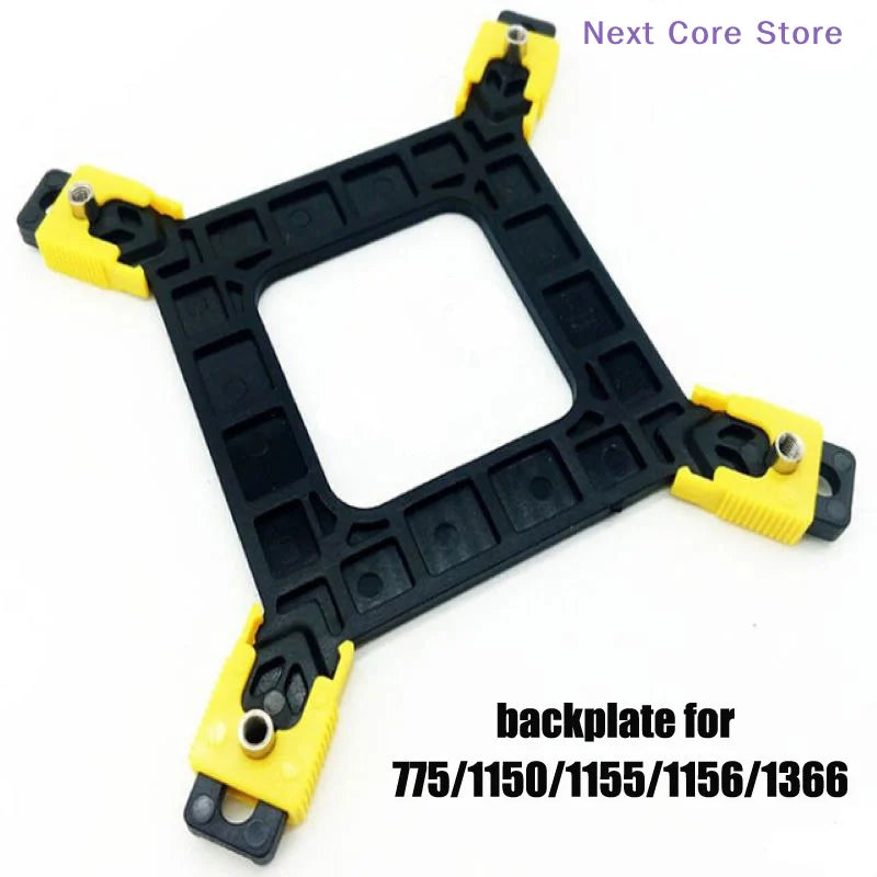 Universal CPU Cooler Backplate Bracket LGA775/115X/1200/1366 CPU Cooler Bracket HIP