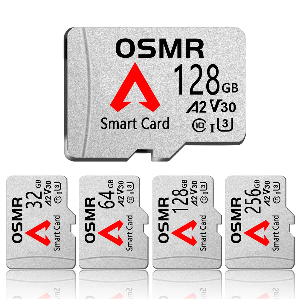 OSMR Micro SD Card Class 10 U3 V30 A2 | 32GB–256GB High-Speed Micro SD Memory Card HIP