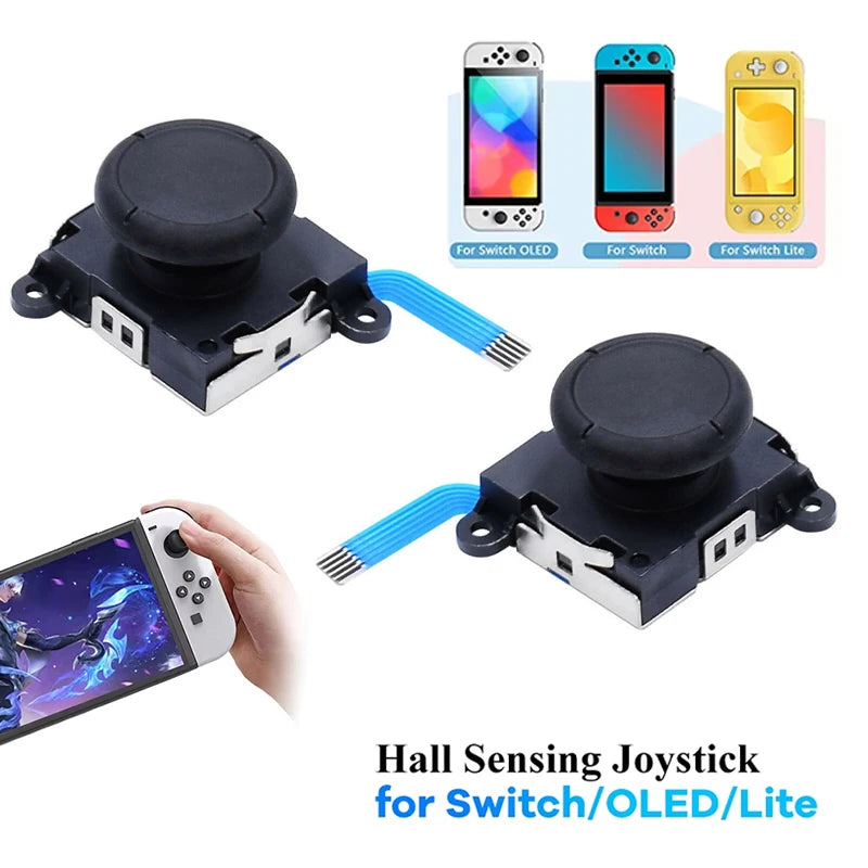 Hall Effect JoyCon Joystick 2-Pack – No Drift Replacement Controller Repair Part HIP