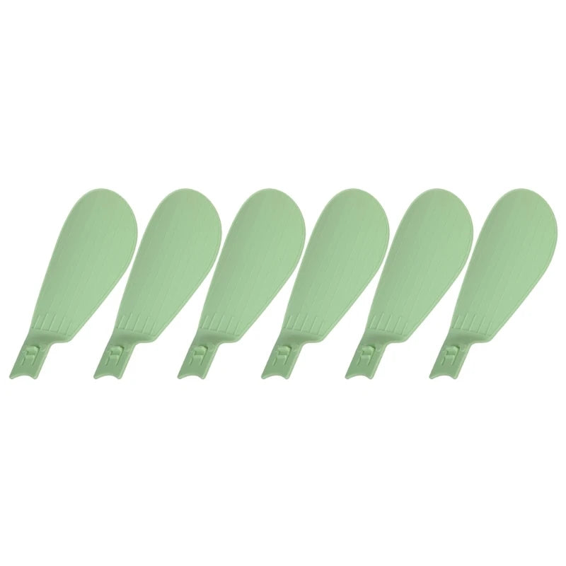 6-Pack ABS Replacement Fan Blades for E27 Ceiling Fan Light Ceiling Fan Blades HIP Green CN