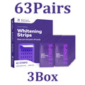 Purple Color-Correcting Teeth Brightening Strips – 42 Pack Teeth Whitening Strips HIP 3Box