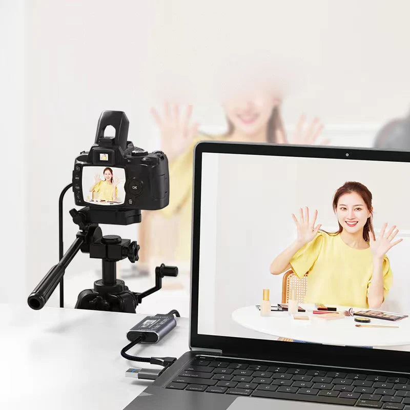 OULLX 4K HDMI Video Capture Card USB & USB-C 3.0 Video Capture Card HIP