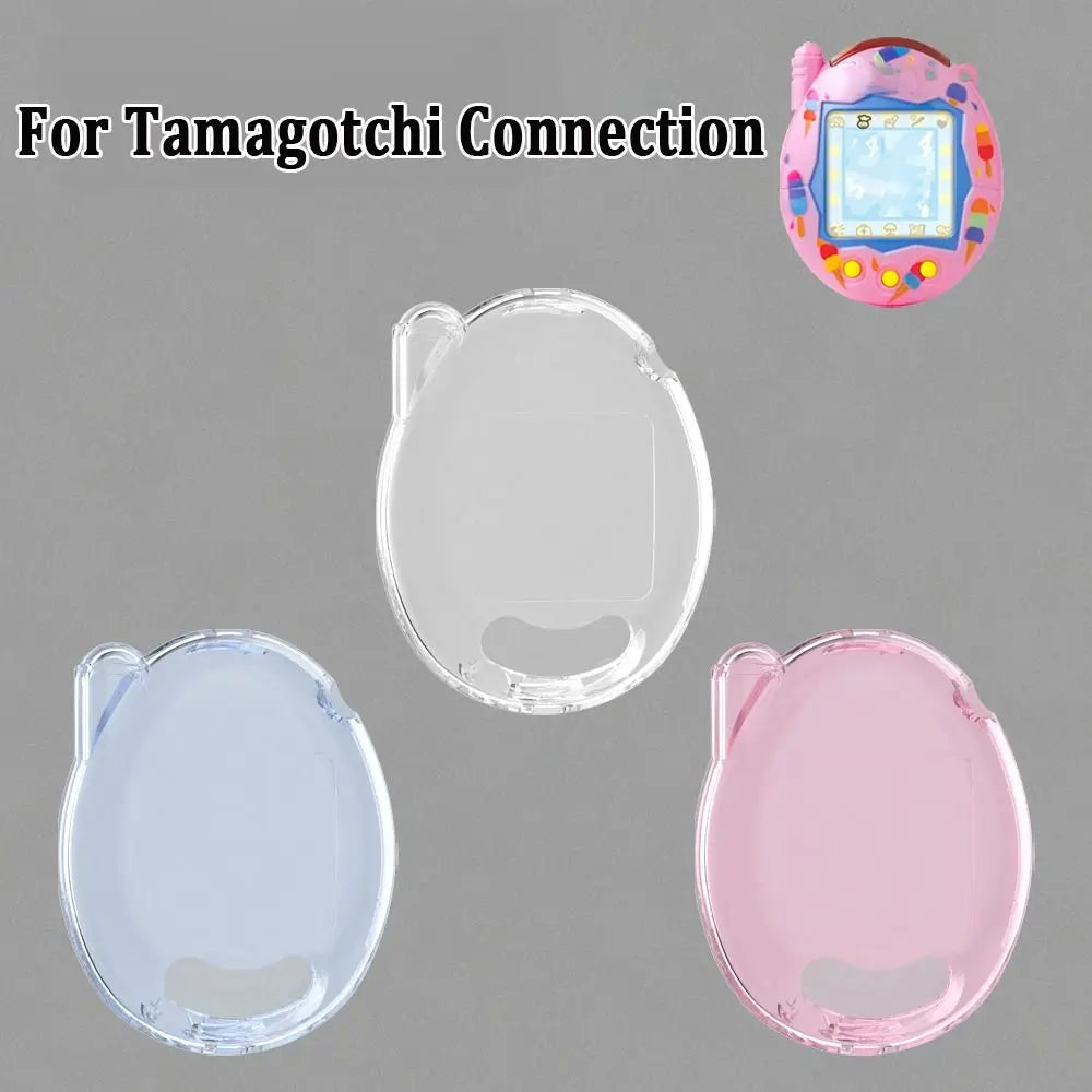 Crystal Clear Hard Shell Case for Tamagotchi Connection Tamagotchi Protective Case HIP