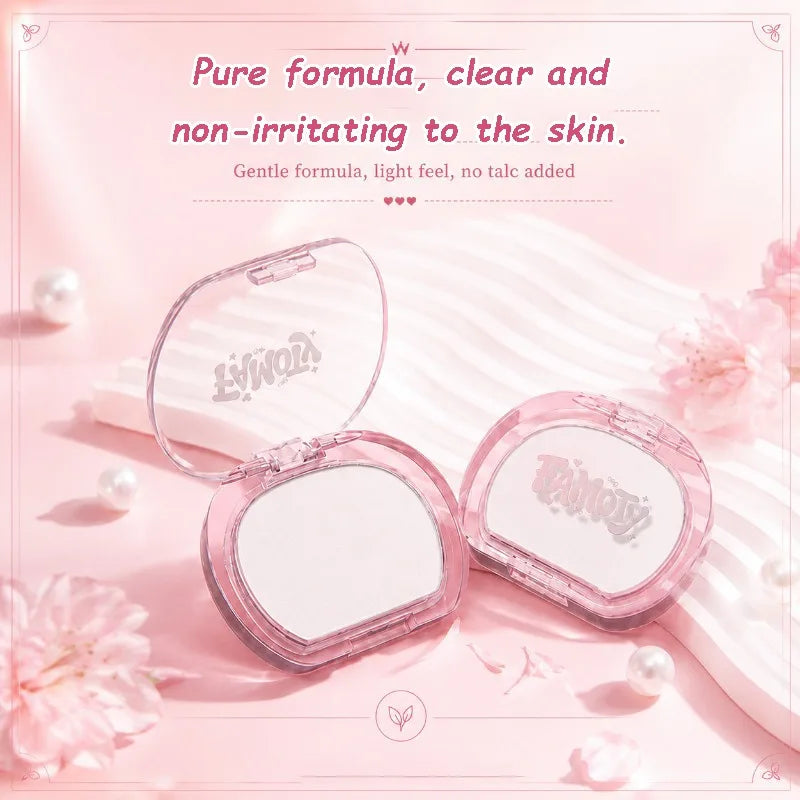 Pure White Matte Face Highlight Powder Long Lasting Smooth Finishing Powder Light Weight Daily Women Face Contour Highlighter HIP