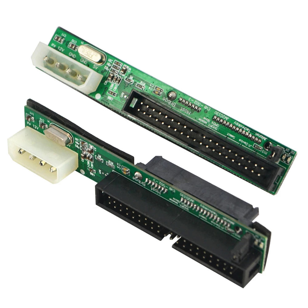 SATA to IDE Adapter – 2.5" & 3.5" HDD Converter, 40-Pin Storage Drive Adapter HIP