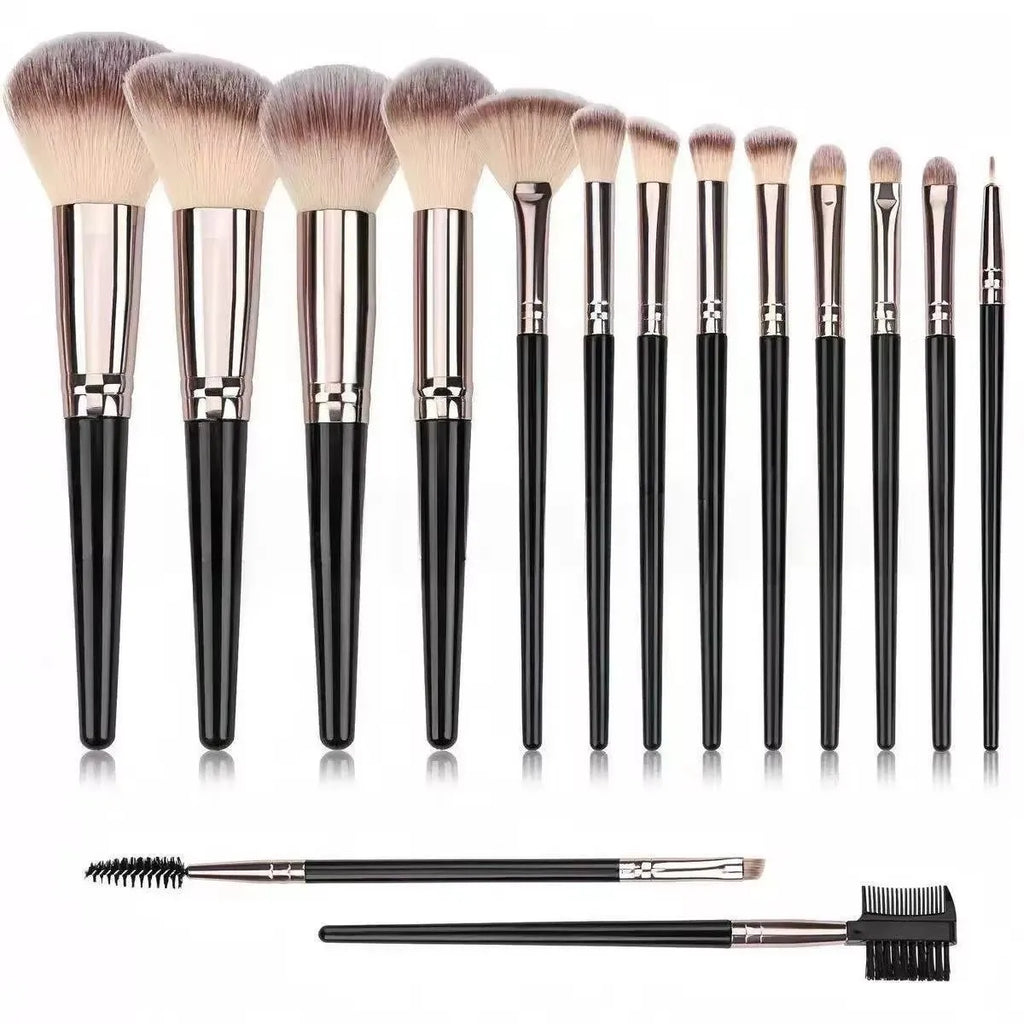 RUZOFO 3-15 Pc Soft Makeup Brush Set – Professional Beauty Kit Makeup Brush Set HIP