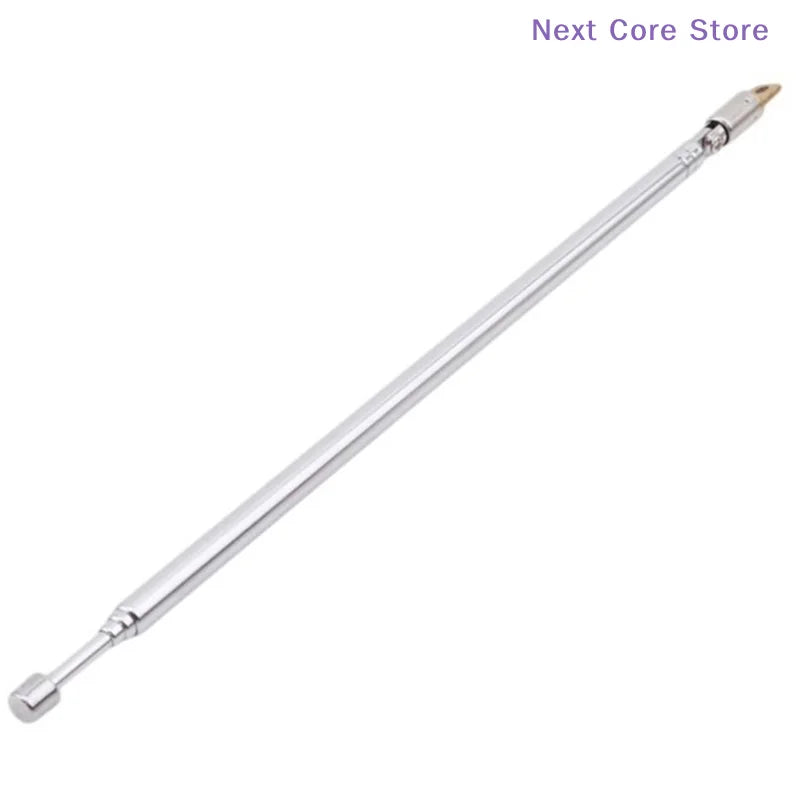 60cm 6-Section Telescopic FM/TV Replacement Antenna – Rotatable Replacement Antenna HIP