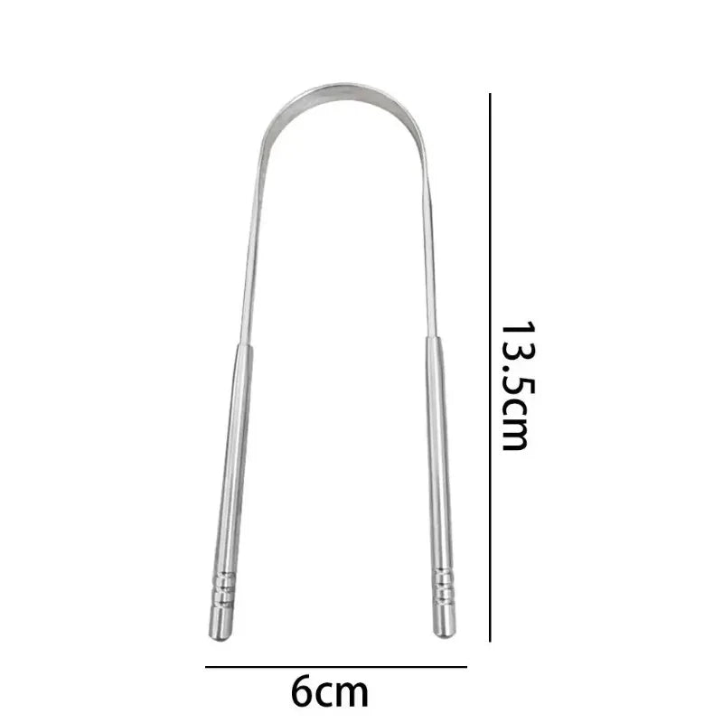 Stainless Steel Tongue Scraper – Fresh Breath Oral Care Tool Tongue Scraper HIP