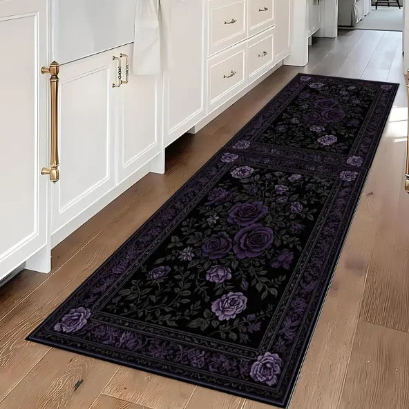 Vintage Grape Kitchen Runner Rug – Non-Slip & Washable Kitchen Runner Rug HIP 3 50X150cm-Felt