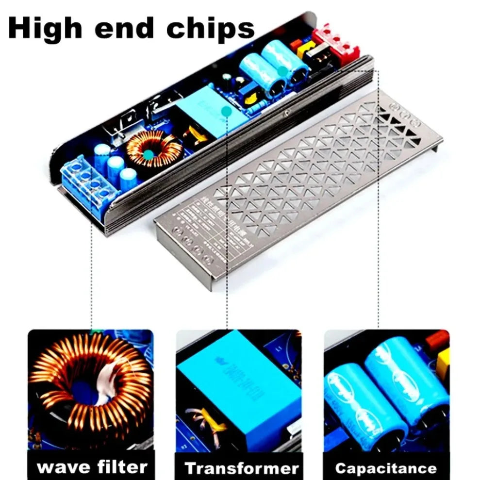 Ultra-Thin 12V 24V Switching Power Supply 60W–400W AC to DC Switching Power Supply HIP
