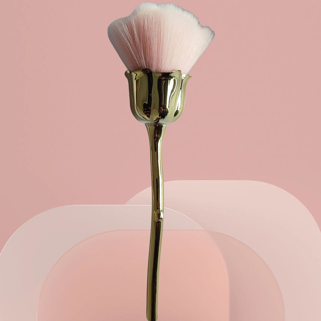 Rose-Shaped Nail Dust Brush – Manicure Tool | HIP Nail Dust Brush HIP