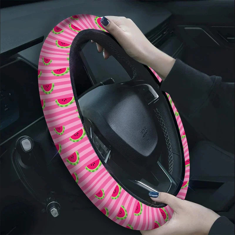 Watermelon Steering Wheel Cover – Anti-Slip, Easy Fit | HIP Steering Wheel Cover HIP