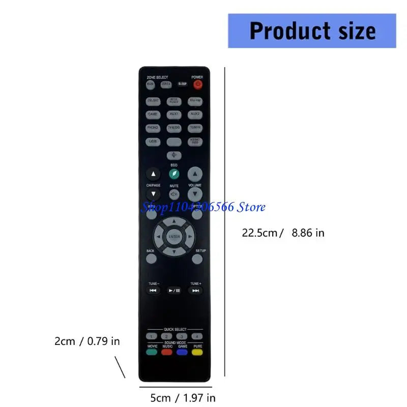 Universal Remote for RC1244 RC1245 RC1246 Home Theater Receiver Remote Control HIP