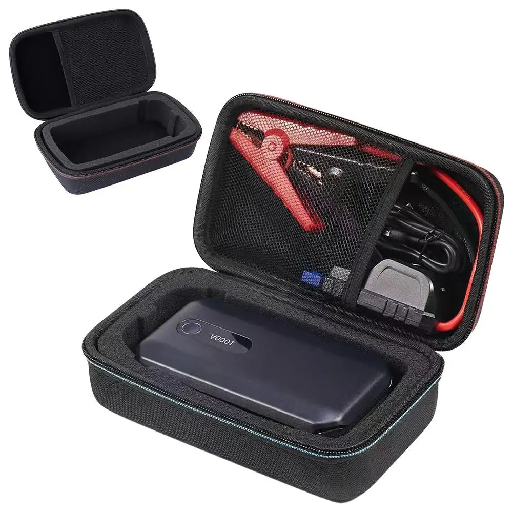 Hard Shell Carrying Case With Foam Insert Electronics Accessories Organizer Bag For USB Cable Battery SD Card Protective Storage HIP
