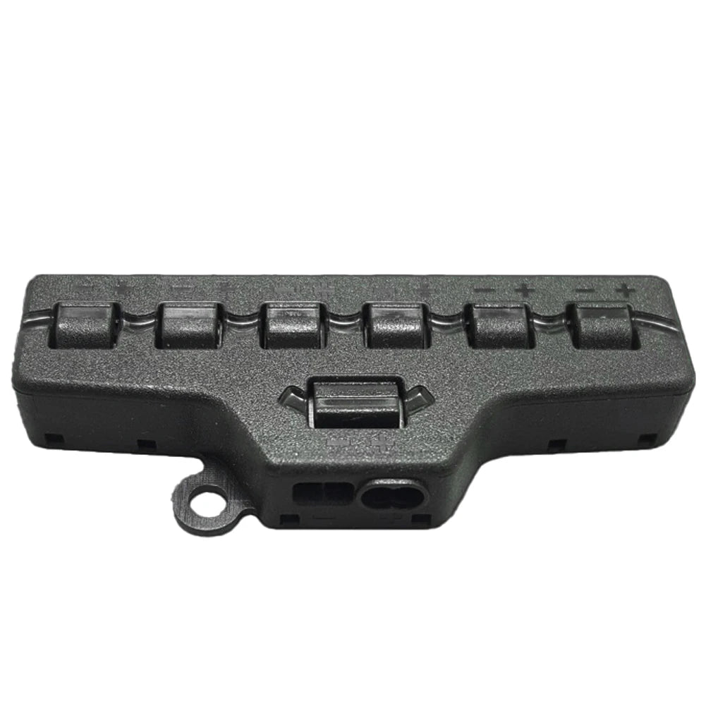 6 Ports Out Line Splitter Quick Connect Low Voltage Wire Splitter Distribution Block For Lighting Led Strip Connection Terminal HIP