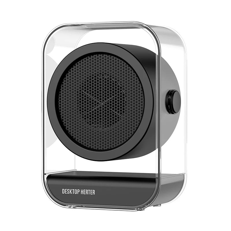 Mini Portable Desktop Fan Heater – Quiet, Compact & Energy Saving Portable Fan Heater HIP Black EU