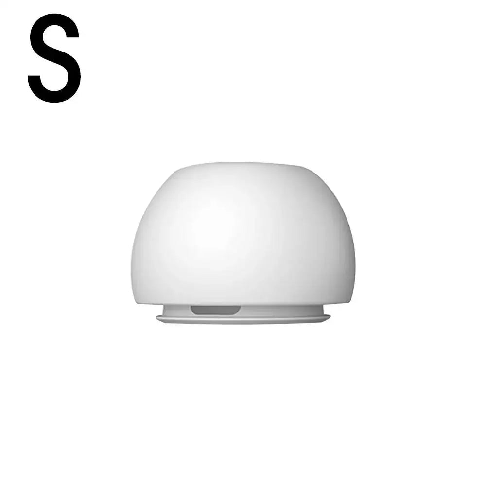 Silicone Ear Tips for AirPods Pro 1st & 2nd Gen | SEamopar Silicone Ear Tips HIP White-S 2 Pair