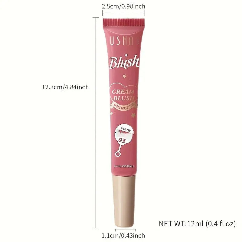 USHAS Liquid Blush Cream – Cheeks, Eyes & Lips | Korean Liquid Blush Cream HIP