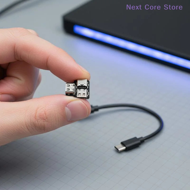 USB Type-C 1 to 2 Power Splitter Module for PC Boards USB Power Splitter HIP