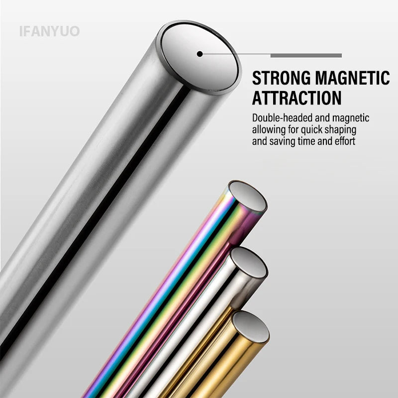 1-3pcs Super Long Double Head Nail Magnet Tool Pens Magnetic Cat Eye Gel Polish Nail Art Kit for DIY Salon Studio Or Home Use HIP