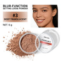 Longwear Loose Setting Powder Blur-fection With Up to 24HRs of Wear Waterproof Oil Control Blurring Face Powder Matte Makeup HIP 3DEEP TRANSLUCENT