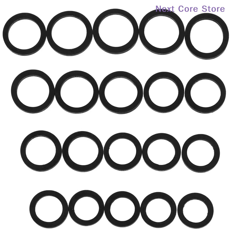 20-Piece Rubber Idler Rings for Cassette Deck & Tape Players Audio Player Parts HIP